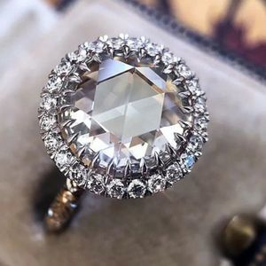 925 ROUND CUT WEDDING BRIDAL RING